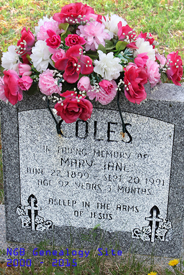 Mary Jane Coles