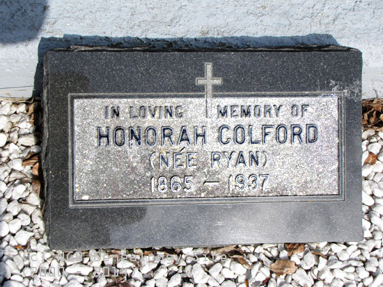 Honorah Colford (Nee Ryan)