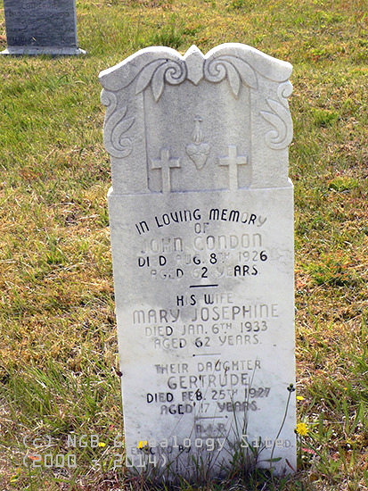 John, Mary Josephine & Gertrude