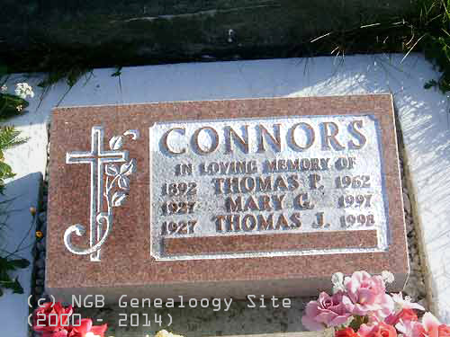 Thomas, Mary and Thomas Connors