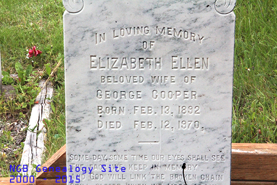 Elizabeth Ellen Cooper