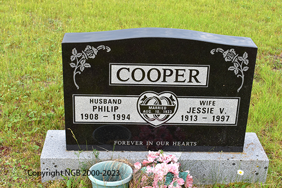 Philip & Jessie V. Cooper