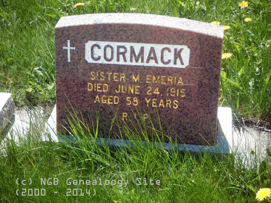 Sr. M. Emeria Cormack