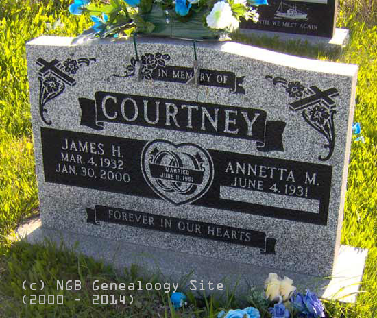 James and Annetta Courtney