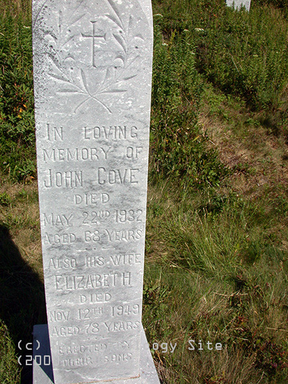 John, Elizabeth Cove & Family