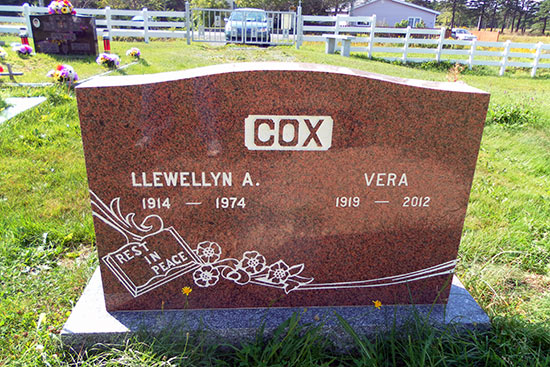 Llewellyn A.  & Vera Cox