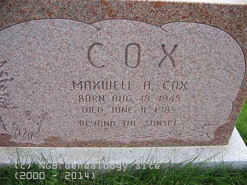 Maxwell A. Cox