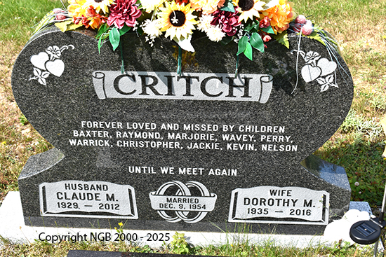 Claude M. Dorothy M. & Wavy Critch