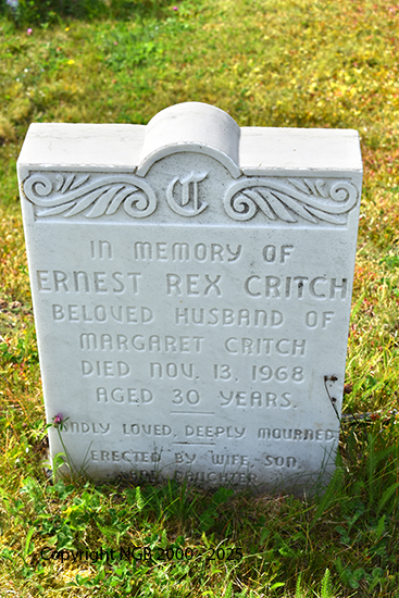 Ernest Rex Critch