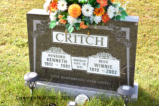 Kenneth & Winnie Critch