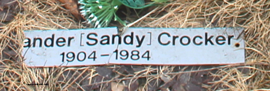 Alexander Sandy Crocker
