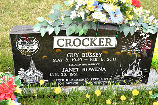 Guy Bussey & Janet Rowena Crocker