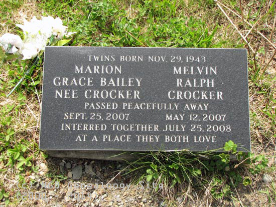 Marion Grace and Melvin Ralph Crocker