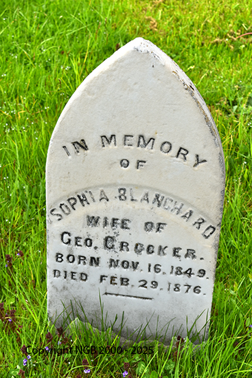 Sophia Blanchard Crocker