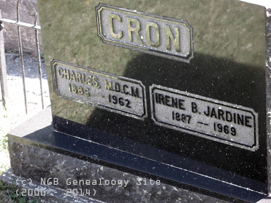 Charles and Irene Cron