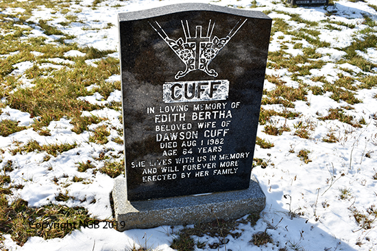 Edith Bertha Cuff