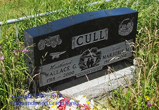 Wallace G. & Marjorie M Cull