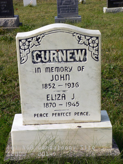 John and Eliza Curnew