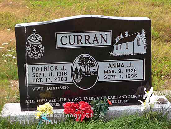  Patrick and Anna Curran