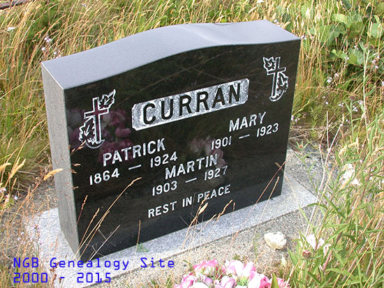 Patrick, Mary, Martin Curran