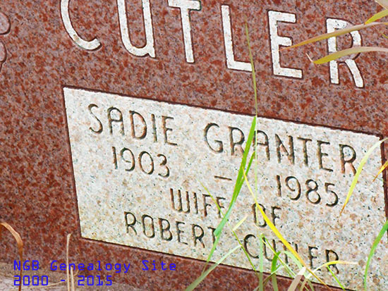 Sadie Granter Cutler