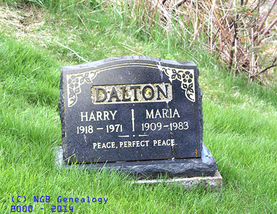 Harry & Maria Dalton
