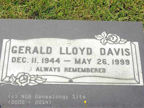 Gerald Lloyd Davis