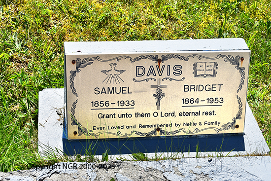 Samuel & Bridget Davis