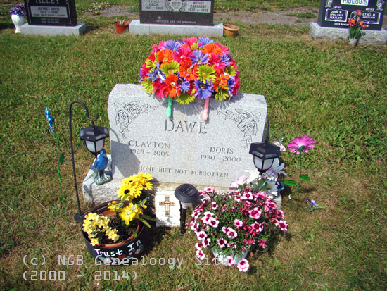 Clayton and Doris Dawe