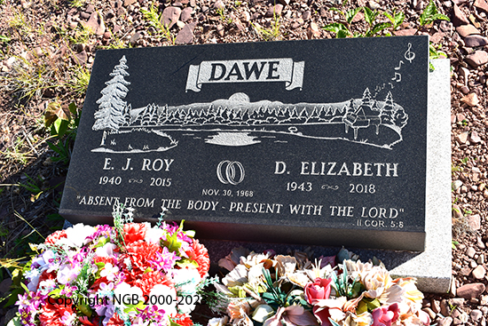 E. J. Roy & D. Elizabeth Dawe