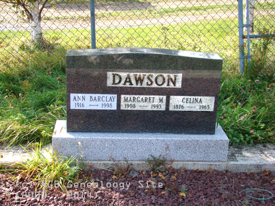 Ann, Margaret and Celina Dawson