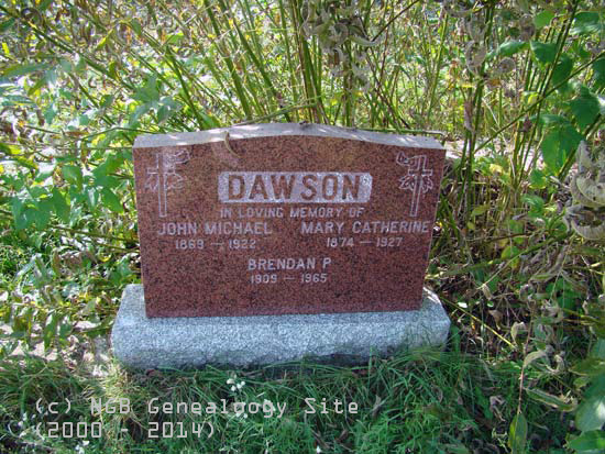 John, Mary and Brendan Dawson