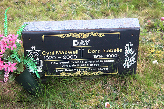 Cyril Maxwell & Dora Isabelle Day