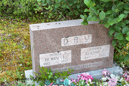 Henry T. & Bertha E. Day