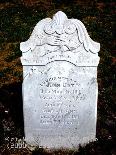 John and Sarah Ann Day 