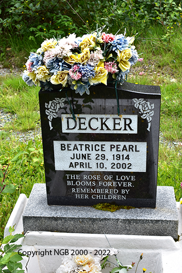 Beatrice Pearl Decker