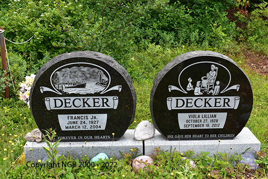 Francis Jr, & Viola Decker