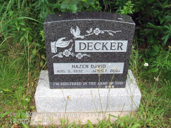 Hazen David Decker
