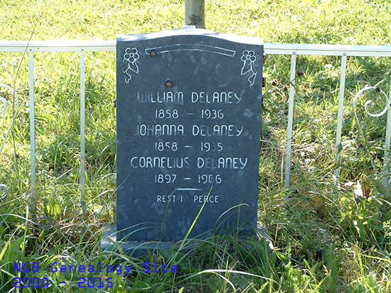 William, Johanna & Cornelius Delaney