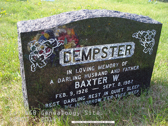 Baxter W. Dempster