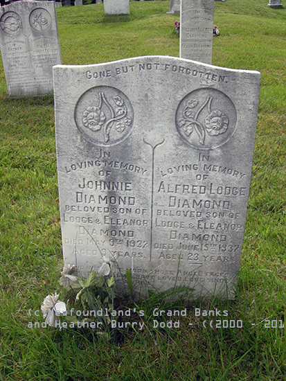 Johnnie and Alfred Lodge Diamond