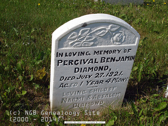 Percivqal Benjamin Diamond