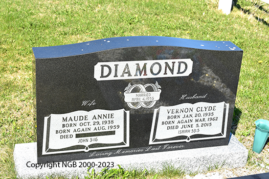 Maude Annie & Vernon Clyde Diamond