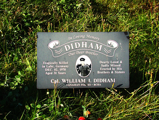 Cpl William Didham