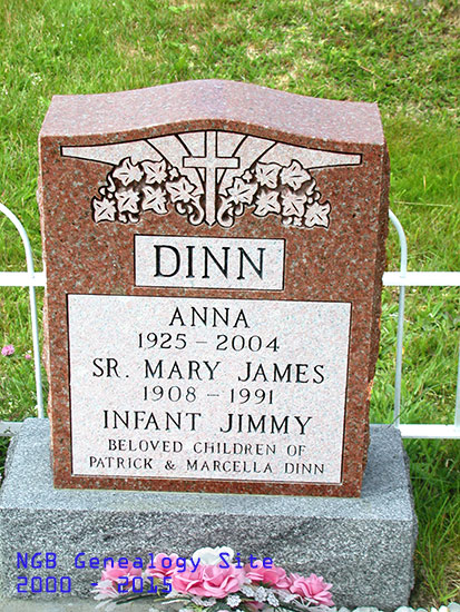 Anna, Mary & Jimmy Dinn