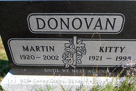 Martin & Kitty Donovan
