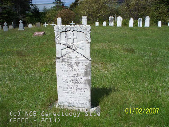 James, Margaret, and Barnabas Downey