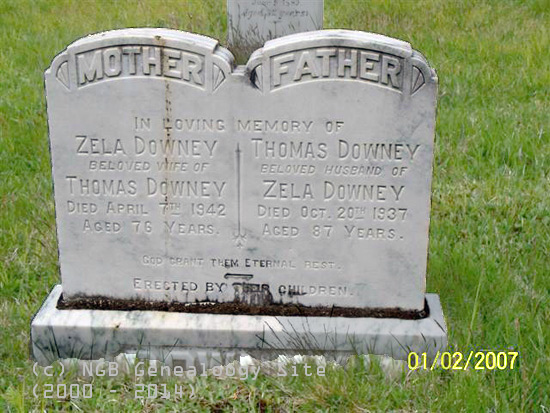Zela and Thomas Downey