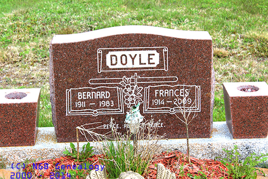 Bernard & Frnces Doyle