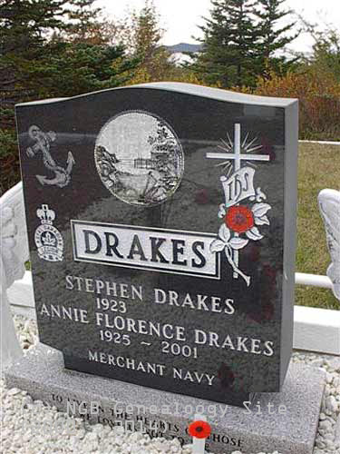 Stephen & Annie Florence Drakes